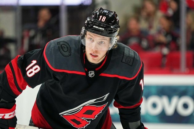 Senators acquire C Ryan Dzingel in trade with Hurricanes