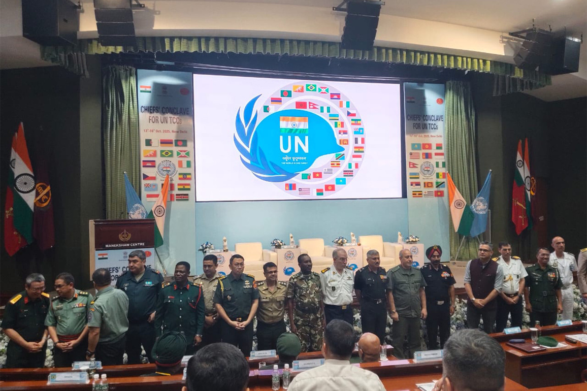 India to host Conclave of Army Chiefs of UN Troop Contributing Countries in Delhi from Oct 14-16