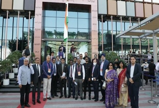 Uttar Pradesh Floor Inauguration at the India Pavilion, 10 December 2021 EXPO2020 Dubai