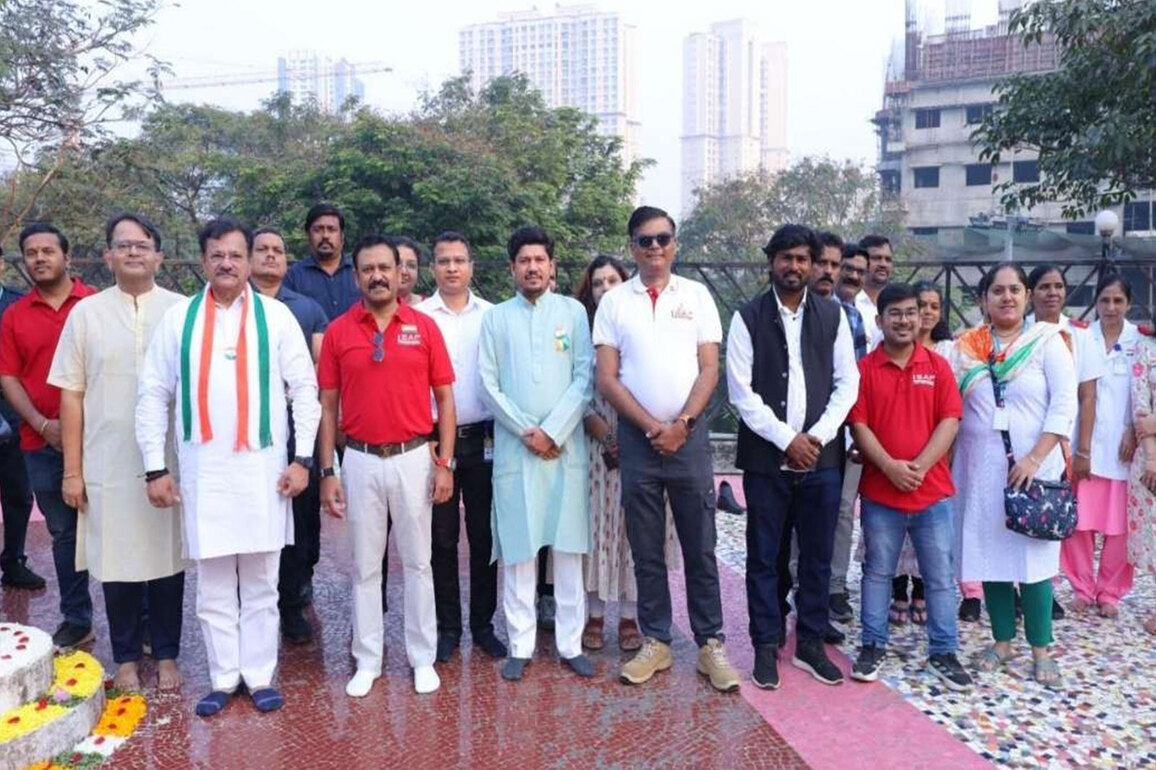 77th Republic Day Celebrated with Clean Air & Youth Empowerment Initiative at Dr. Babasaheb Ambedkar Municipal General Hospital