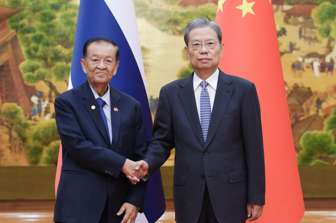 CHINA-BEIJING-ZHAO LEJI-THAILAND-NATIONAL ASSEMBLY PRESIDENT-TALKS (CN)
