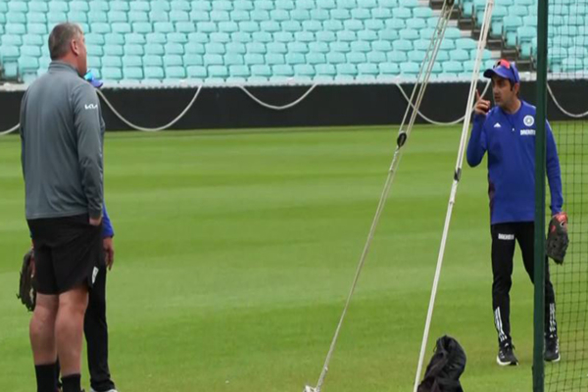 India head coach Gambhir engages in heated exchange with Oval curator; Lee refrains from commenting
