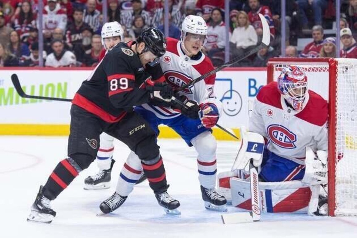 Cole Caufield's OT goal propels Canadiens past Senators