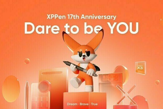 Dare to be YOU -- XPPen Celebrates its 17th Anniversary with Introduction of An Elevated Mascot Image and A New Series