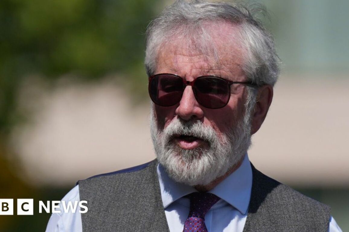 Gerry Adams accuses BBC of claiming he has 'no reputation' to libel