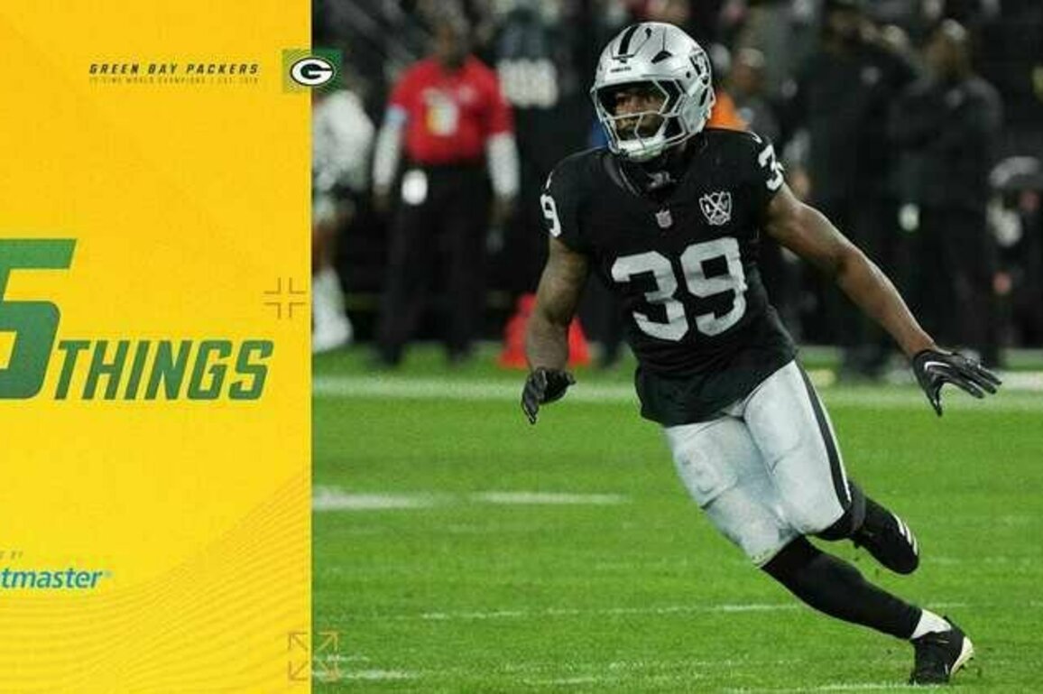 5 things to know about new Packers CB Nate Hobbs