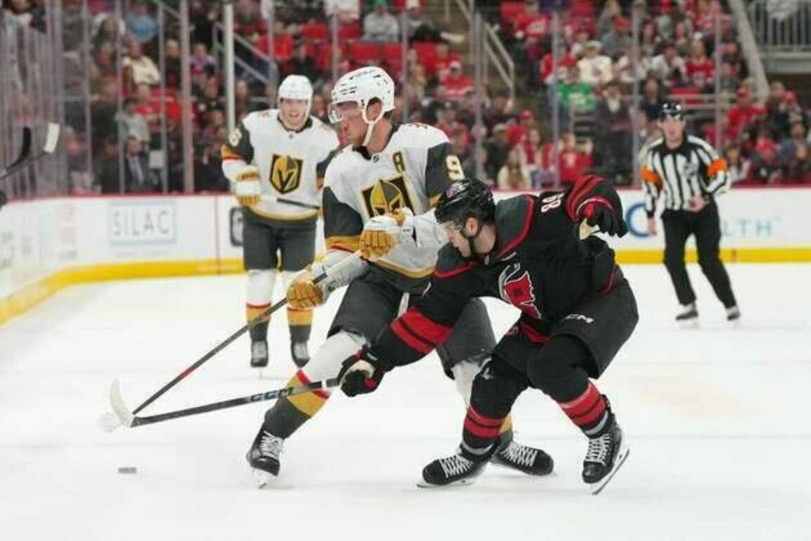 Jack Eichel, Pavel Dorofeyev power Golden Knights past Hurricanes