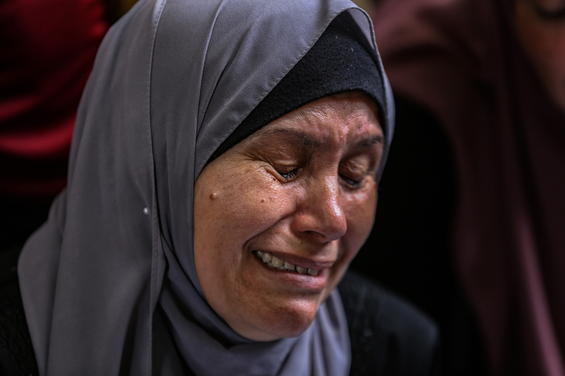 MIDEAST-GAZA-ISRAELI ATTACKS-VICTIMS-FUNERAL