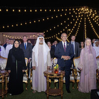 Nahyan bin Mubarak attends Australian Embassy reception marking 50 years of diplomatic relations