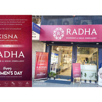 Kisna Diamond and Gold Jewellery changes its name to 'Radha Diamond and Gold Jewellery' for a day to honour womanhood on Women's Day