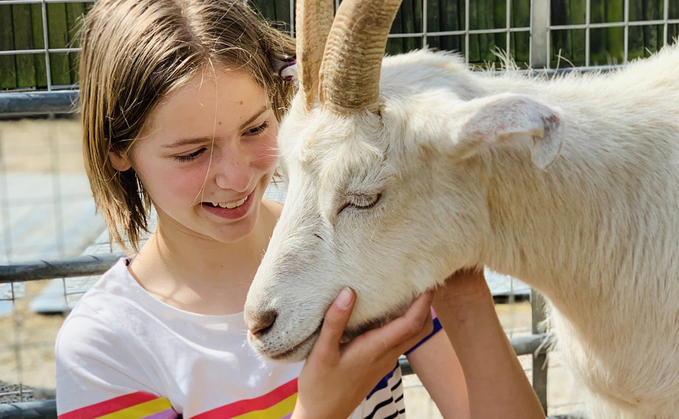 Kentish City Farm is in the heart of London