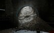  Tunnel boring machine, Charlotte, breaking through on the Frogmore Connection Tunnel from Wandsworth to Fulham for London's super sewer