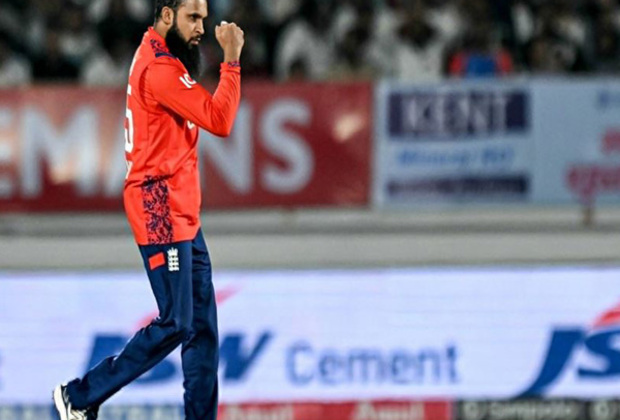 Adil Rashid becomes seventh player for England to breach 400 international wickets mark