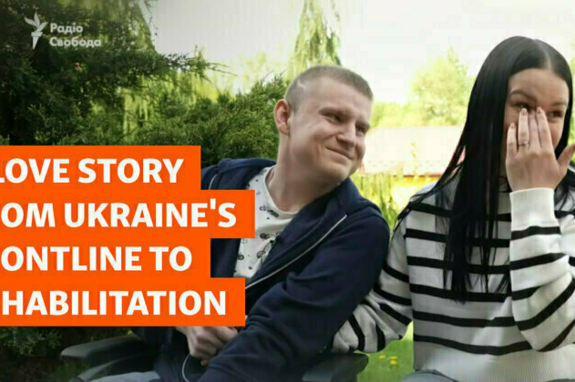 A Love Story From Ukraine's Front Line To Rehabilitation