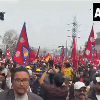 Pro-monarchy RPP defies ban, protests in Kathmandu