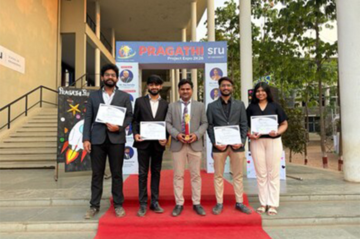 Woxsen University Students Dominate PRAGATHI National-Level Project Expo 2026, Bag Overall Title and Theme-Based Award