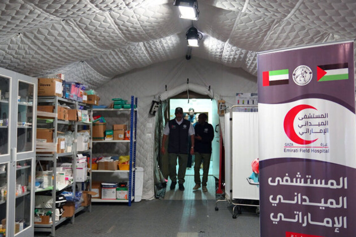 UN delegation visits UAE field hospital in Gaza, hails UAE humanitarian efforts