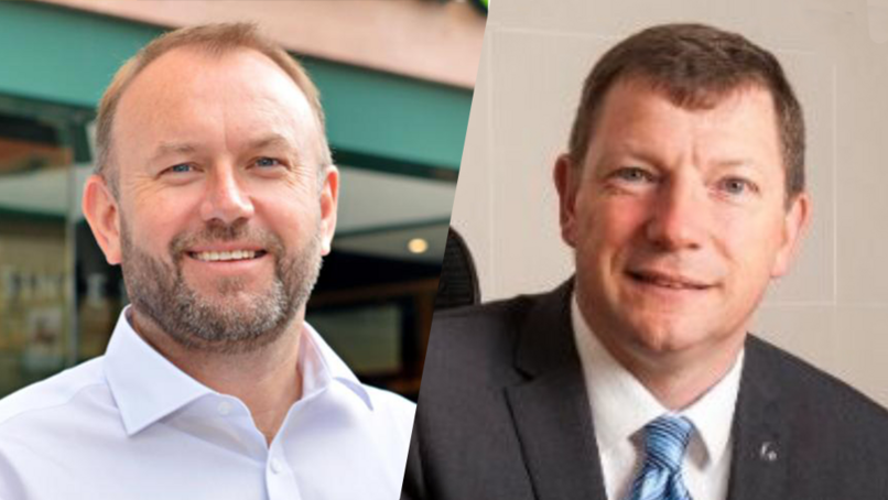 Tony Buffin and John Vaughan