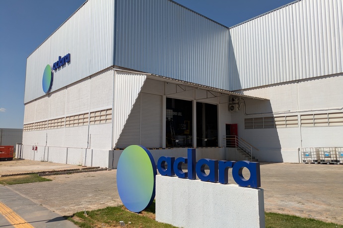 Aclara pilot plant in Goiânia in Goiás, Brazil