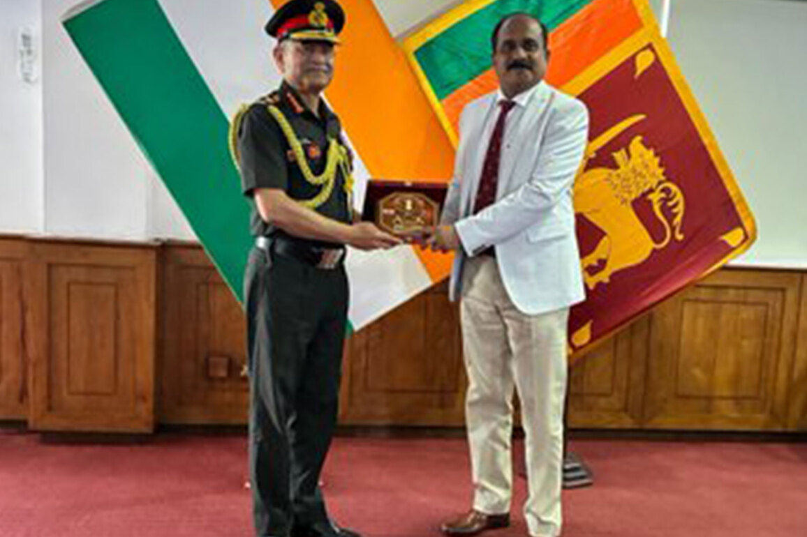 COAS Upendra Dwivedi meets Sri Lankan Army Commander, discusses ways to advance bilateral defence cooperation