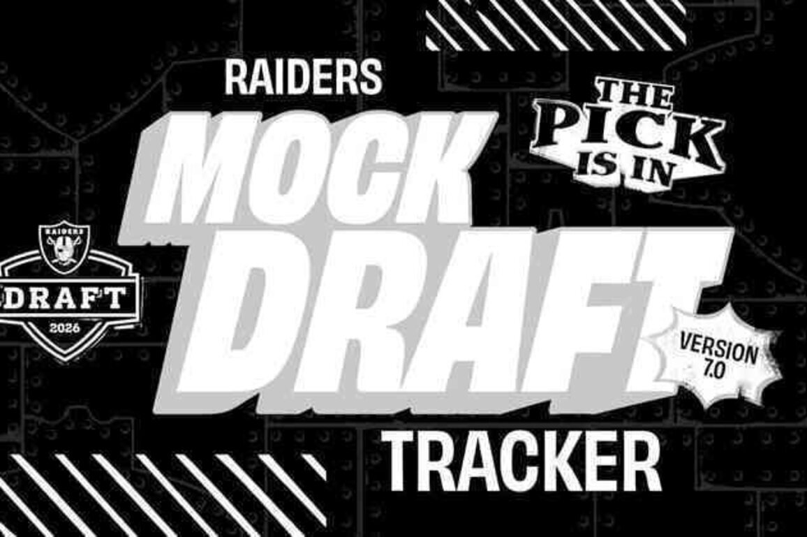 Raiders 2026 Mock Draft Tracker 7.0