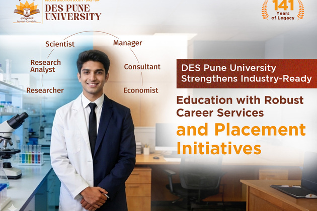 DES Pune University Strengthens Industry-Ready Education with Robust Career Services and Placement Initiatives