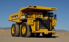 The Komatsu 730E haul truck