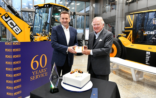 Lord Bamford celebrates sixty years of service at JCB
