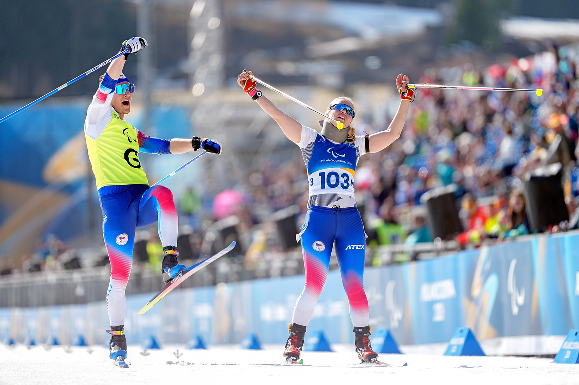 (SP)ITALY-TESERO-PARALYMPIC WINTER GAMES-PARA BIATHLON-WOMEN'S SPRINT PURSUIT VISION IMPAIRED