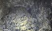  High-grade blasted ore at Avoca Tank