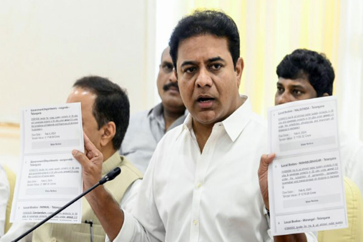 Congress' plan on Musi not beautification but land grab scheme: BRS working president KTR