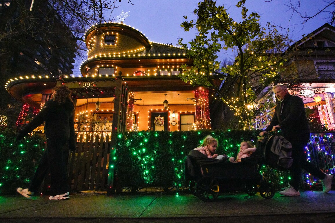 CANADA-VANCOUVER-CHRISTMAS LIGHTS
