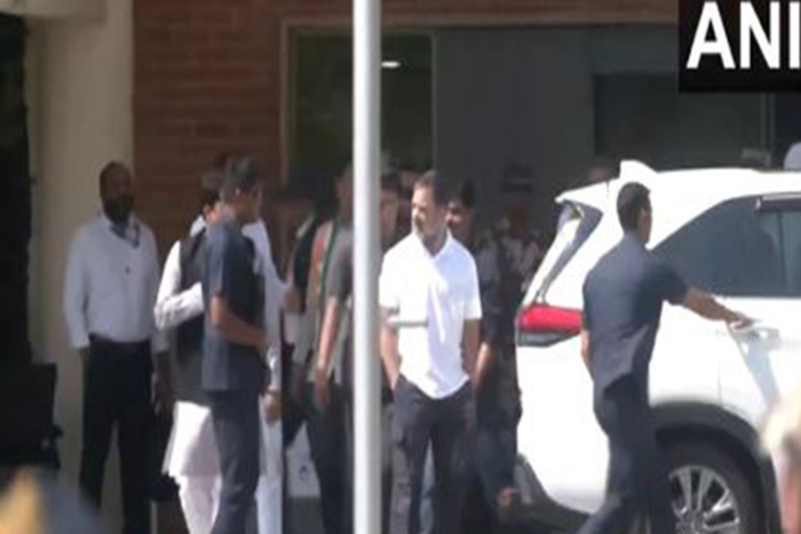 Gujarat: Top leadership of Congress arrives in Ahmedabad to attend AICC convention, CWC meeting