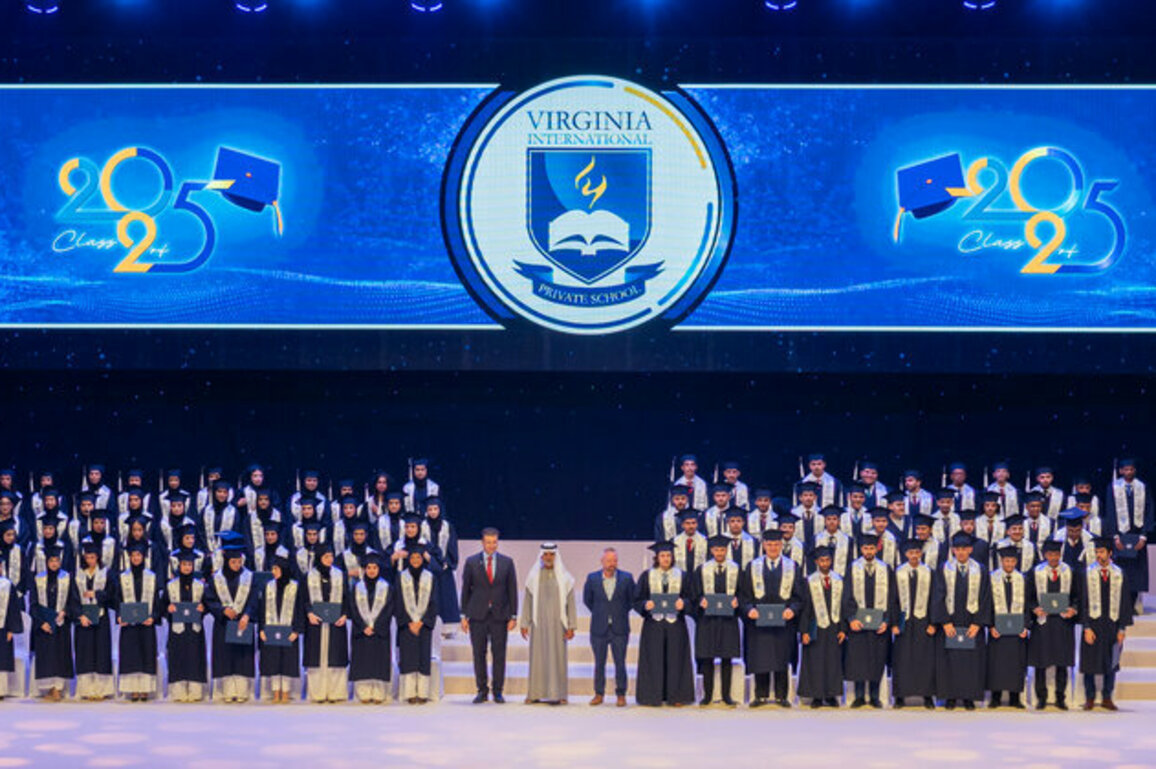 Nahyan bin Mubarak attends graduation of 4th cohort of Grade 12 students from Virginia International Private School