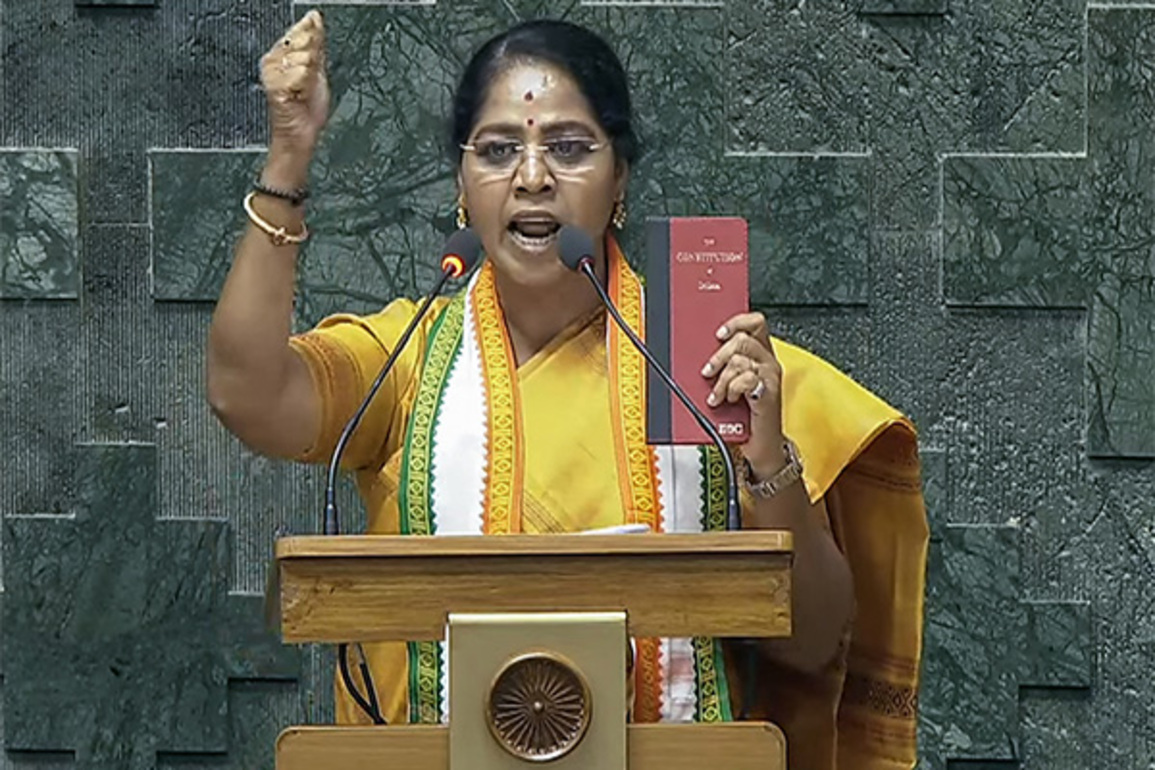 Congress MP R Sudha's gold chain snatched in Delhi; Tamil Nadu MP writes to Home Minister Amit Shah