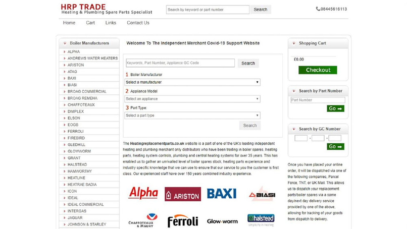 Product support for independent merchants