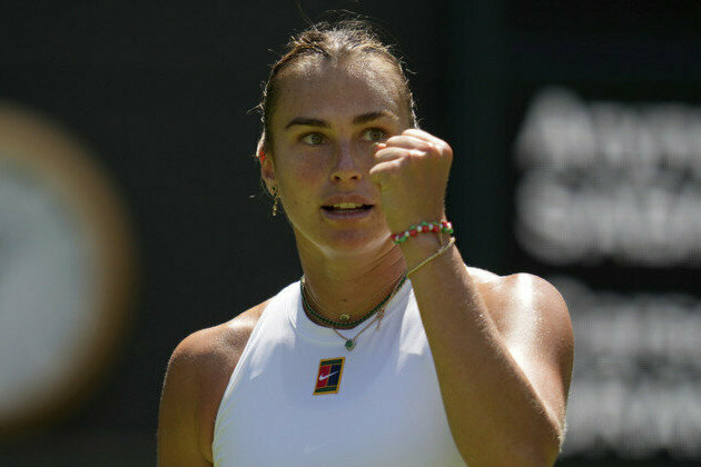 Sabalenka powers past Branstine in routine opener at Wimbledon