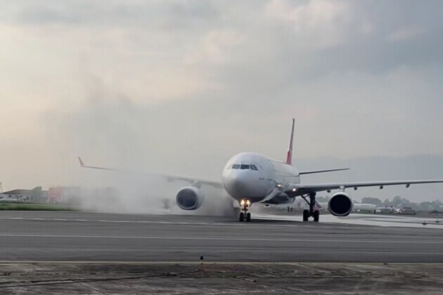 Nepal: Turkish Airlines planes suffer tyre fire during landing, all 278 passengers safely evacuated