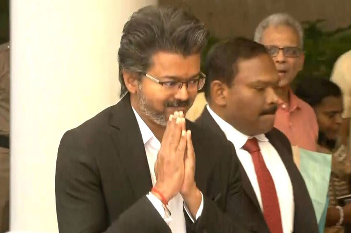 Tamil Nadu CM Vijay meets PM Modi on his first official visit to Delhi