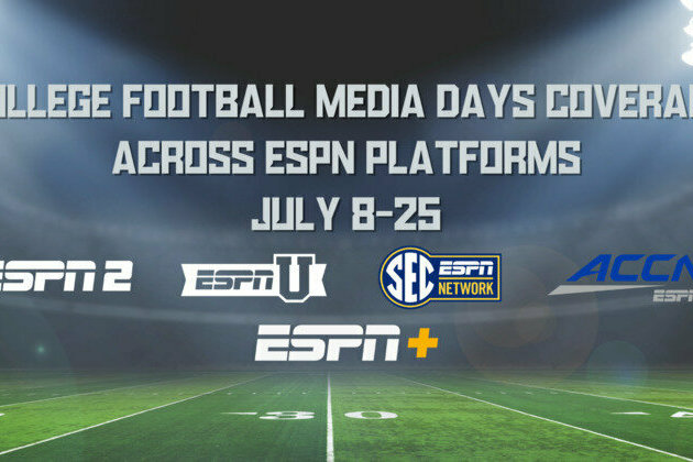 2025 College Football Season Kicks Off with Conference Media Days Across ESPN Platforms