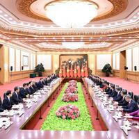 Update: Chinese, Vietnamese top leaders hold talks on advancing wide-ranging cooperation