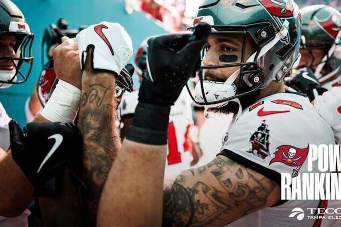 2025 Bucs NFL Power Rankings Week 18