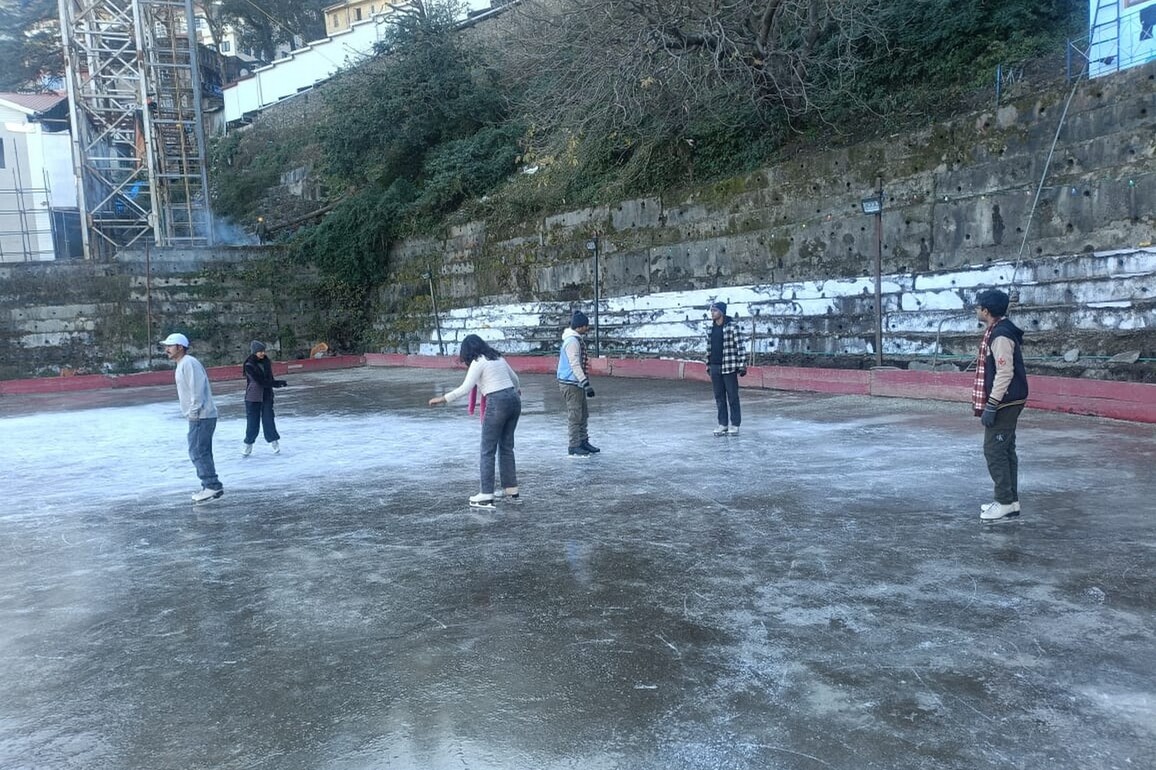 105-year-old Shimla ice skating rink opens winter season with successful trials, starts season early amid climate concerns