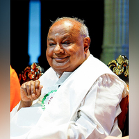 Opposition leaders rejoicing at Trump's remarks will end up in 'dustbin of history': Former PM Deve Gowda
