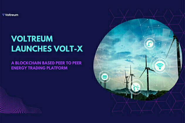 Voltreum, a future-focused blockchain company launches Volt-X, their first offering for Peer-to-Peer (P2P) Energy Trading