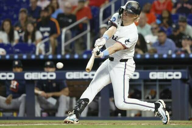 Marlins hold off late Astros rally to avoid sweep