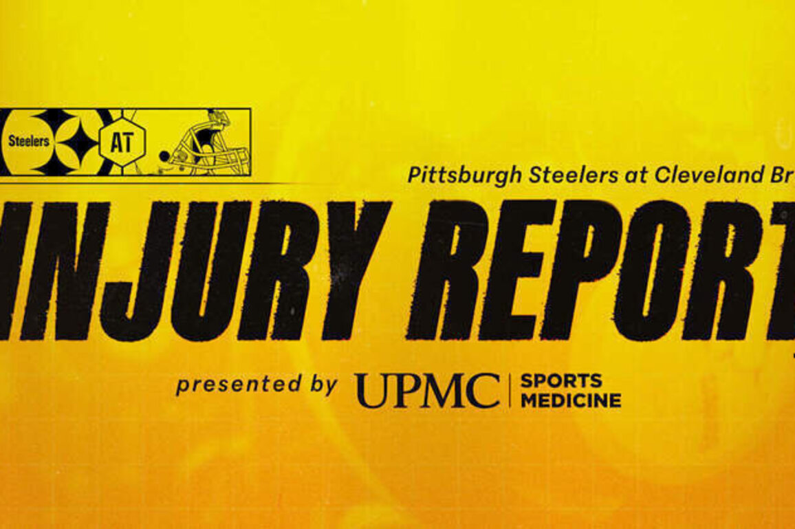 Week 17 Injury Report (Browns) - Updated
