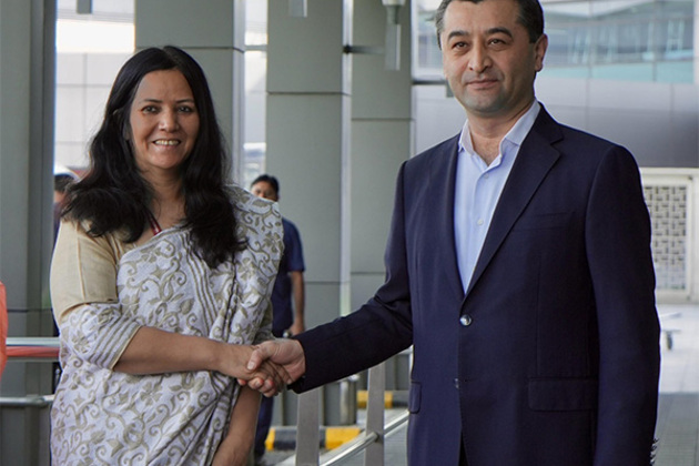 Uzbek Foreign Minister Bakhtiyor Saidov arrives in India for 4th India-Central Asia Dialogue