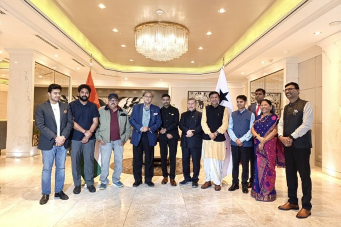 All-party delegation led by Congress MP Shashi Tharoor arrives in Panama