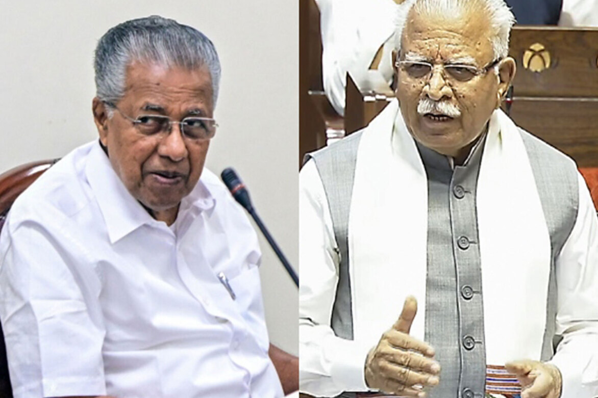 CM Vijayan writes to Union Minister Khattar seeking Centre's support for RRTS project in Kerala
